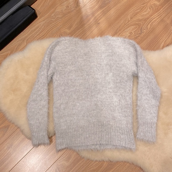 Leith Fuzzy Button Up Sweater - Picture 5 of 5